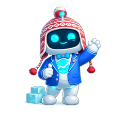 Robot CONNECT ERP con chullo peruano